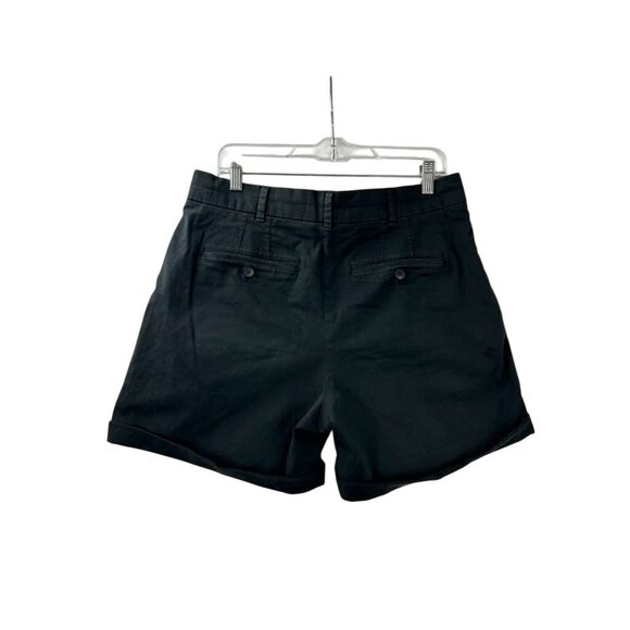 Everlane Women's Size 8 Front Pocket Black Chino Shorts - Picture 2 of 12